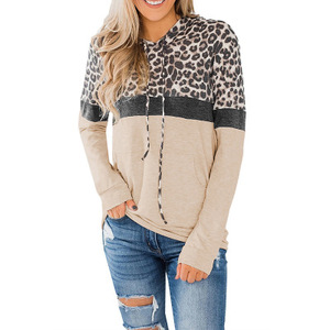 Sudadera con capucha personalizable nueva para invierno y primavera, estilo casual para mujer, con patchwork, corte ajustado, cálida, estilo largo que realza la figura - Product Image 1