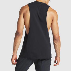 Vente en gros de débardeurs Dryfit avec logo personnalisé pour hommes maillots de sport, musculation, gymnastique et course à pied, style décontracté Stringer - Product Image 5
