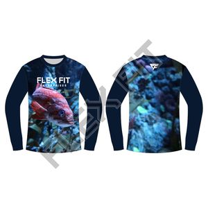 Wholesale Unisex Customized Anti-Anti Fishing Jersey 100% Polyester OEM <b>Low</b> Price Sublimation Print for Men and <b>Women</b> Adults - Product Image 6