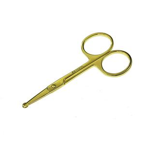 Vente en gros de petits ciseaux à cuticules à bout rond et à lame incurvée en acier inoxydable, couleur personnalisée, options de personnalisation supplémentaires OEM - Product Image 4