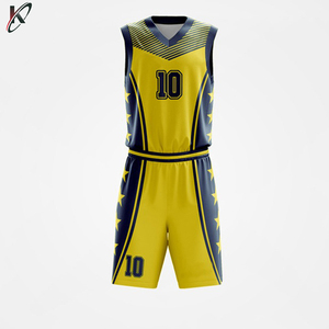 Uniformes de basket-ball personnalisés de haute qualité pour hommes ensemble 2 pièces Sublimation imprimé grande taille nouveaux vêtements de sport - Product Image 4