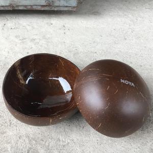 Cuencos de cáscara de coco hechos a mano, cuencos de cáscara de coco lacados, vietnamita, 100% Natural - Product Image 6