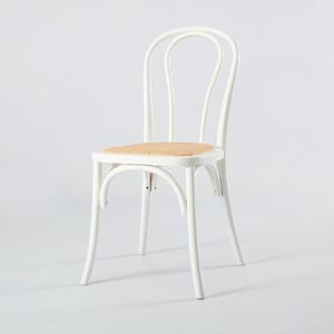 Chaise de salle à manger en bois de hêtre naturel, noir, haute résistance, boucle post-moderne - Product Image 5