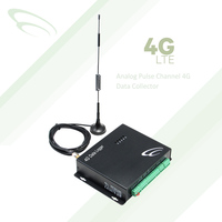 Registrador de Datos de Temperatura y Humedad 4G con Antena Externa y Ranura para Tarjeta SIM para Monitoreo Remoto
