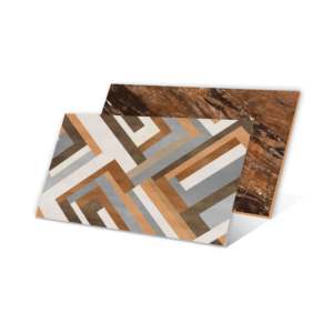 Carreaux de porcelaine de Pllaka Geramike de surface antidérapante de finition métallique de conception de marbre de haute résolution 600x1200mm pour le salon. - Product Image 4