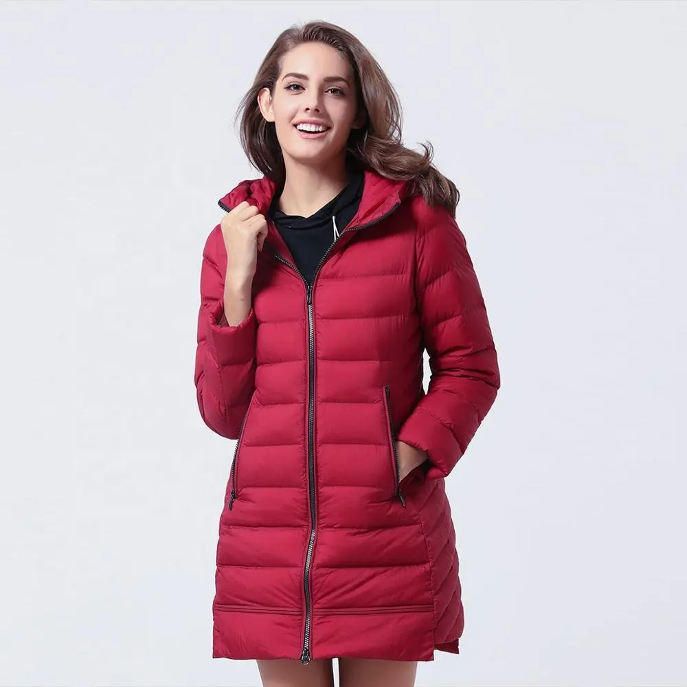 Damen Winter mäntel Packbar Günstige Daunen Stepp jacken Leichte Puffer mantel Daunen jacken Weiblich