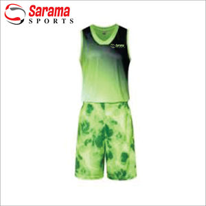 Uniforme de basket-ball entièrement sublimé uniforme de basket-ball réversible vêtements de sport d'été personnalisés, - Product Image 3