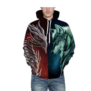 Sweat à capuche pour hommes, sweat-shirt unisexe de haute qualité, personnalisé, Hip-Hop, imprimé 3d, - Product Image 1