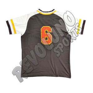 Maillot de softball col en V sublimé équipe de softball uniforme de baseball vêtements de sport vierges maillot de nom personnalisé chemises écologiques - Product Image 2