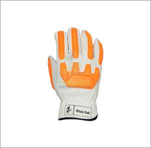 Guantes de Conducción Profesionales Blancos Pak 8383-B Talla XL, Cuero de Piel de Oveja de la Mejor Calidad, Anti-Impacto, Anti-Calor, Antideslizantes - Product Image 2