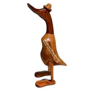Root Crafts Root Ducks - Bamboo Decoration Dekor Asia ID;7296453 Indonesia Animal Carved, Bamboo Root Craft