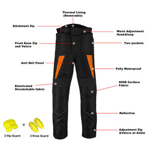 Nuevo diseño de pantalones de moto textiles Cordura para todas las estaciones, pantalones de motocicleta transpirables, botones decorativos tejidos para el verano - Product Image 3