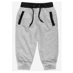 Alta calidad 100% algodón liso hombres sudor corto - Product Image 1