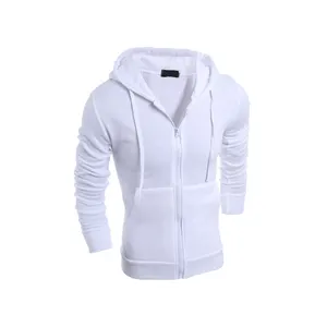OEM Premium Quality Custom Blank Printing Zipper Men Hoodies Unisex Cotton Fleece Hoodies Casual Wear Hoodies For Adults