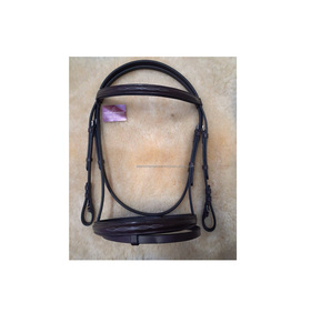 Cajón de manivela de primera calidad, brida, producto de caballo de cuero de alta gama con acolchado suave - Product Image 1