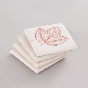 Sous-verre de tasse en bois créatif de vente chaude pour le cadeau avec la conception unique gravée - Product Image 5