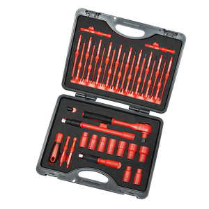 Workpro — lames et douilles interchangeables, outil isolé, 37 pièces - Product Image 1