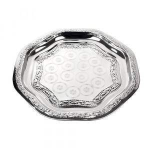 Plateau de service en acier à motif rose pour la cuisine à domicile - Product Image 3