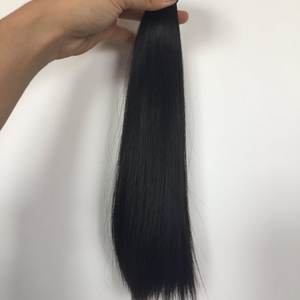 Extensiones de Cabello Humano Virgen Indio de Doble Trama, 100% Cabello Humano Remy, Tejido Micro-Link - Product Image 1