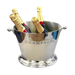 Seau à glace en aluminium martelé pour hôtels, restaurants, maisons et fêtes - Écologique et moderne pour refroidisseur de bière - Product Image 5