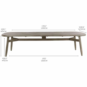 The best teak <b>wood</b> <b>dining</b> <b>table</b> furniture is suitable for indoor or outdoor <b>dining</b> rooms in a strong gray color. - Product Image 4