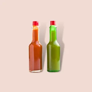 Food & beverage hot sauce glass bottle chilli's bottles cooking hot sauce glass bottle
