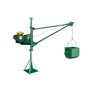 Zware Belasting Benzinemotor Bouw Werk Toepassing Toku TKPLH300-EY20D Draagbare Lifting Hoist Met Robin EY20D Motor