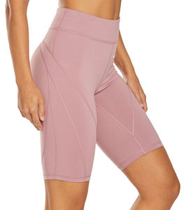 Shorts de yoga pour femmes, taille haute, grande taille, confortables, respirants, séchage rapide, écologiques, imperméables, anti-rides, pour le sport - Product Image 2