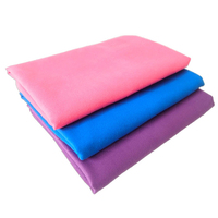 Grande serviette de plage en microfibre, Logo/Photo imprimable, coréen, en daim, de haute qualité, pour sport, pour la piscine, couverture d'avion