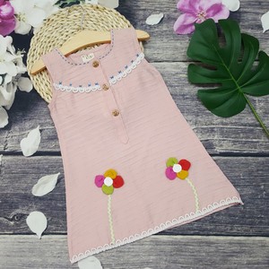 Robes d'été mignonnes pour enfants de haute qualité, dernière conception, fabriquées au Vietnam - Product Image 3