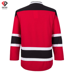 Camiseta de Hockey sobre hielo para hombre, diseño de su propio equipo de sublimación, logotipo, número impreso, bordado, precio barato al por mayor, 2022 - Product Image 2