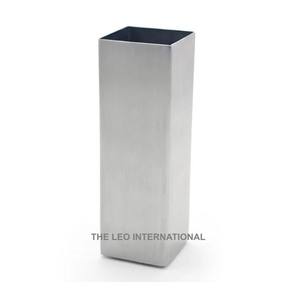 แจกันดอกไม้สีเงินทรงสูงทำจากโลหะอลูมิเนียมของตกแต่งหรูหราสำหรับห้องนั่งเล่นบ้านสำนักงานโต๊ะรับประทานอาหารแจกัน - Product Image 2