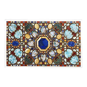 Pietra Dura Design โต๊ะหินอ่อนโบราณมาก - Product Image 1