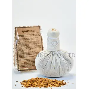 Thai herbal compress ball massage 200 g spa equipment pain Relief Herbs from natural 100% Premium Quality Thailand