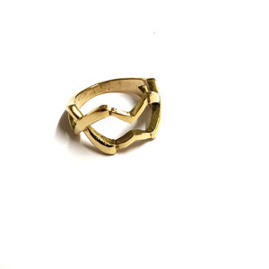 Anillos tribales de Plata de Ley 925 vintage, joyería al por mayor, aniversario de boda con ajustes de concha de diamante, diseño para hombres - Product Image 1