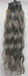 Venta al por mayor 100% gris indio estilo alineado cutícula virgen cabello humano tejido mechones ondas naturales Afro estilos Raw Virgin vendedores - Product Image 4
