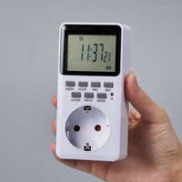 En Oferta, Enchufe Temporizador Electrónico Programable Semanal con Batería NFC de 16A para la UE, con SDK IP20, Alta Calidad