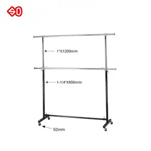 DR-104H Bedroom Portable Display Stand Cloth Hanger Rack Garment Rack