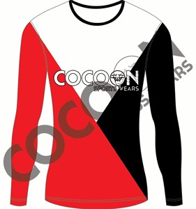 Ropa Deportiva Urbana para Hombre, Sublimación Personalizada, Impresión Completa, Camiseta Deportiva de Manga Larga, Tejido de Punto, Precio Económico, Tallas Grandes - Product Image 3