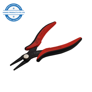 Laoa — pince à nez longue en acier inoxydable 106 — 10 HAKKO série 106, matériel de qualité industrielle, Surface à dents irrégulières lisses - Product Image 1