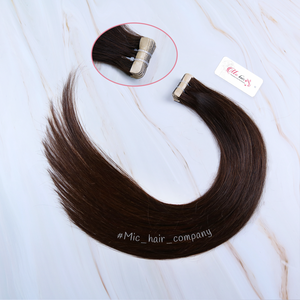 วิกผมมนุษย์ติดหนังกำพร้าแบบไม่ผ่านกระบวนการผมต่อลูกไม้หลากสไตล์และหลายสี - Product Image 3