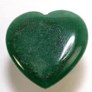 Aventurina verde Corazones hinchados Hermosa Super Calidad Cantidad a granel Cristal natural - Product Image 1