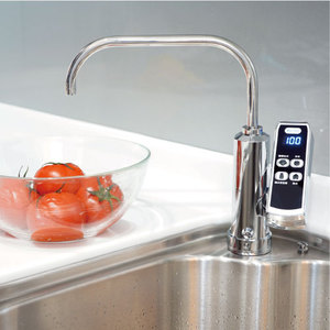 Distributeur d'eau chaude instantanée en acier inoxydable avec écran tactile, capacité 4L, sécurité ELCB, certifié CE, installation sous comptoir pour - Product Image 4
