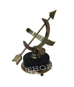 โต๊ะทองเหลือง6นิ้ว rashi nautical Globe โลหะ armilary ตกแต่งสำนักงาน - Product Image 3