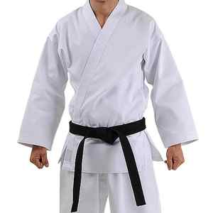 Equipos de entrenamiento de karate personalizados en oferta, trajes de artes marciales ligeros, ideales para combate, uniformes de Jiu Jitsu. - Product Image 1