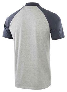 Vente en gros personnalisée pour hommes T-shirts polo sérigraphie et logo brodé design tricoté en coton uni style décontracté - Product Image 5