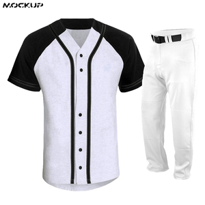 <b>Baseball</b> Uniform <b>Set</b> 100% Polyester <b>Baseball</b> Jersey <b>Set</b> Professional Wholesale <b>Baseball</b> Uniform <b>Set</b> - Product Image 3