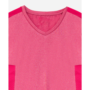 Nouveauté OEM, t-shirt pour femmes à col rond en coton, coupe ajustée, logo personnalisé, sexy, manches courtes - Product Image 4