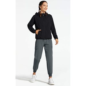 กางเกงคาร์โก้เอวสูงของผู้หญิงกางเกงสไตล์ฮิปฮอปแบบมีกระเป๋ากางเกงลูกไม้ฤดูหนาวและของตกแต่งทาสี - Product Image 5