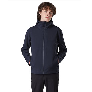 Hot Selling 2026 Black Plastic EVA <b>Raincoat</b> Waterproof Reusable <b>Long</b> Rain Jacket Customized Printed <b>Raincoat</b> for Adult Unisex - Product Image 4